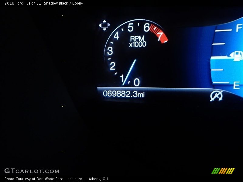 Shadow Black / Ebony 2018 Ford Fusion SE