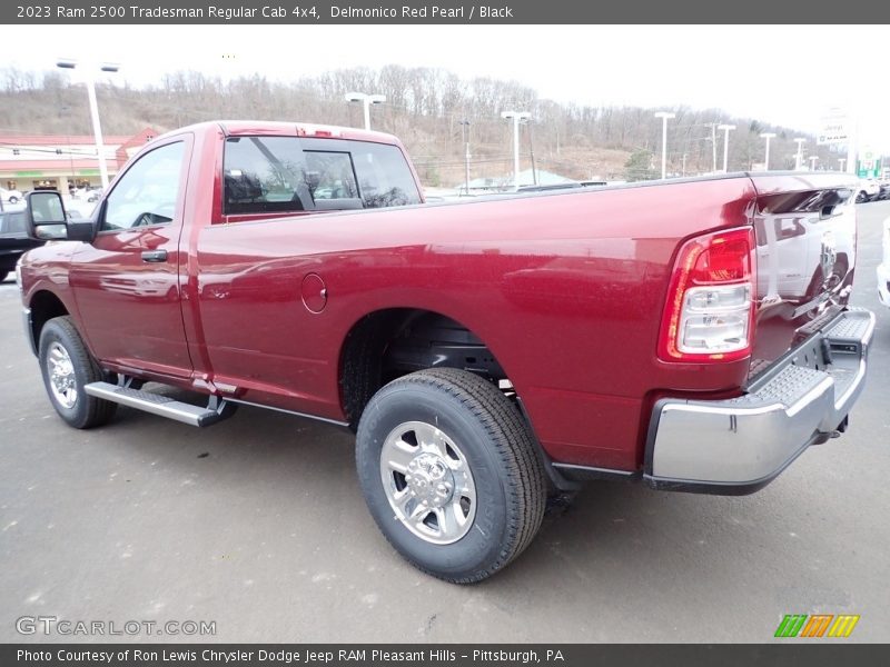 Delmonico Red Pearl / Black 2023 Ram 2500 Tradesman Regular Cab 4x4