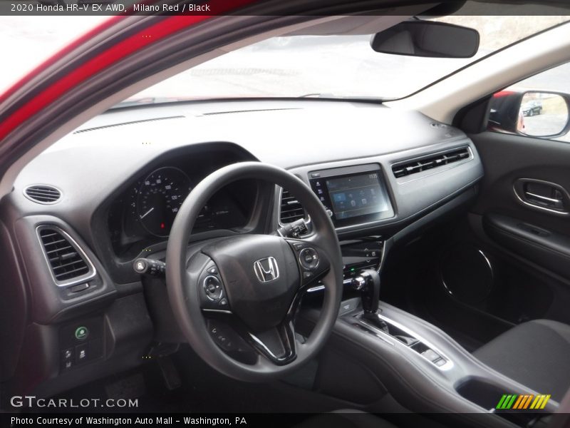 Milano Red / Black 2020 Honda HR-V EX AWD