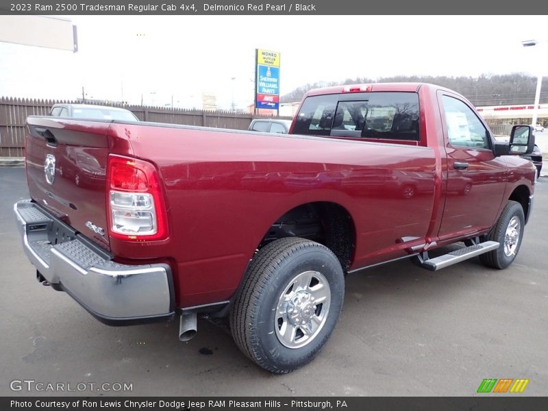 Delmonico Red Pearl / Black 2023 Ram 2500 Tradesman Regular Cab 4x4