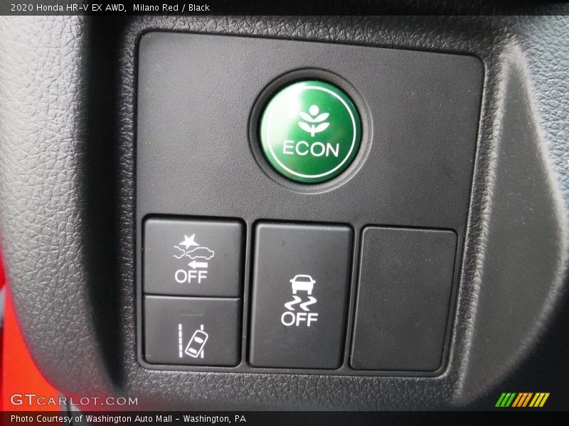 Milano Red / Black 2020 Honda HR-V EX AWD