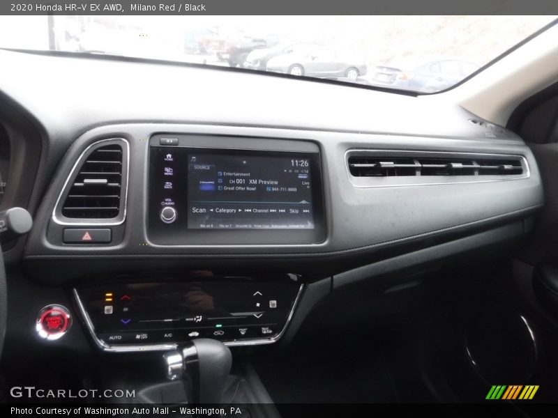 Milano Red / Black 2020 Honda HR-V EX AWD