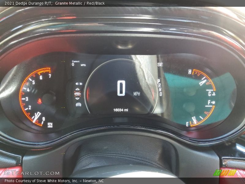 Granite Metallic / Red/Black 2021 Dodge Durango R/T