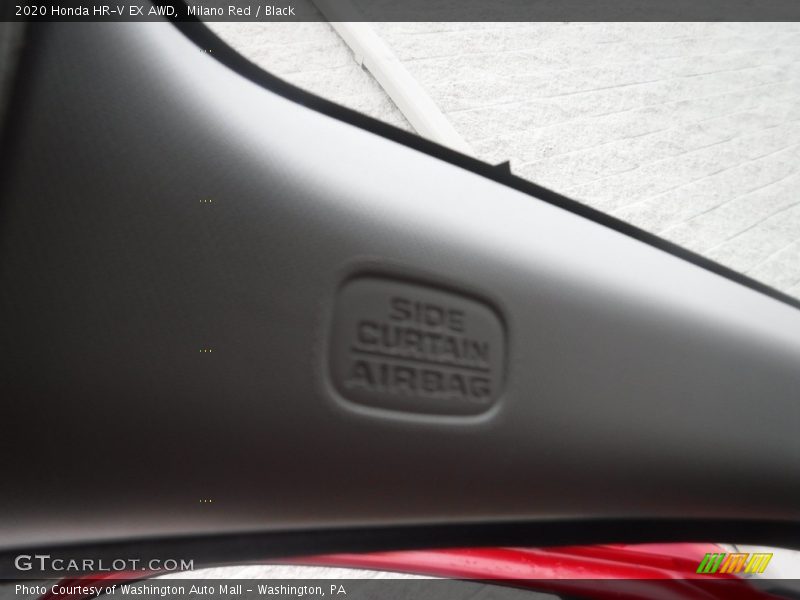 Milano Red / Black 2020 Honda HR-V EX AWD