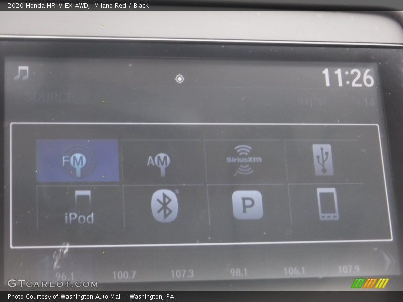 Milano Red / Black 2020 Honda HR-V EX AWD