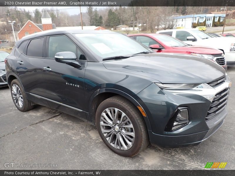 Graphite Metallic / Jet Black 2020 Chevrolet Blazer Premier AWD