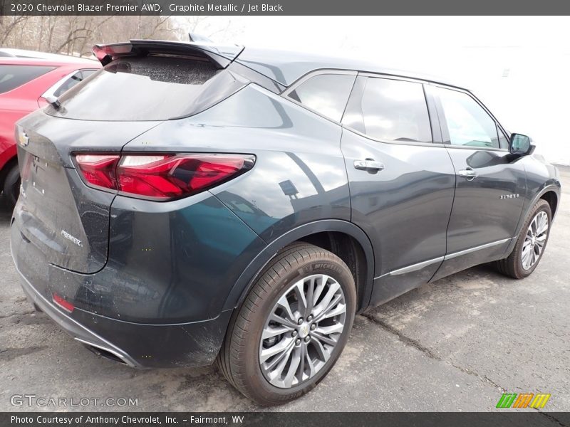 Graphite Metallic / Jet Black 2020 Chevrolet Blazer Premier AWD