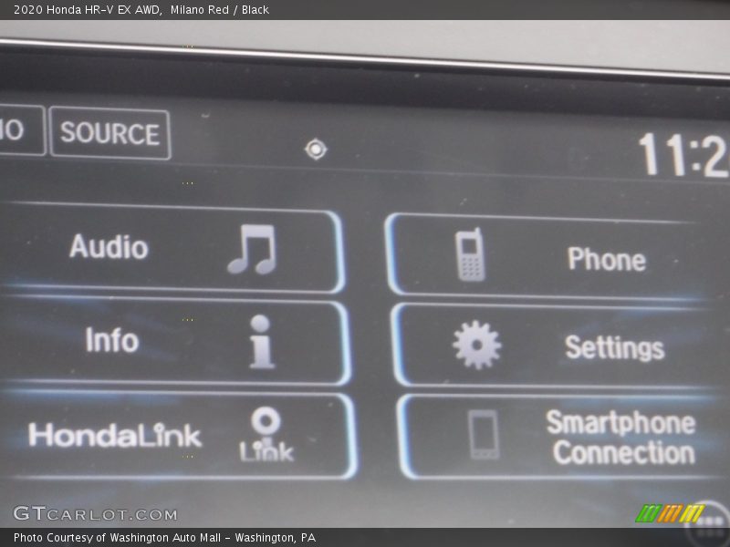Milano Red / Black 2020 Honda HR-V EX AWD