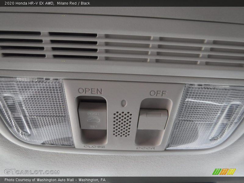 Milano Red / Black 2020 Honda HR-V EX AWD