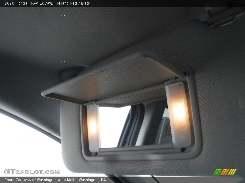 Milano Red / Black 2020 Honda HR-V EX AWD