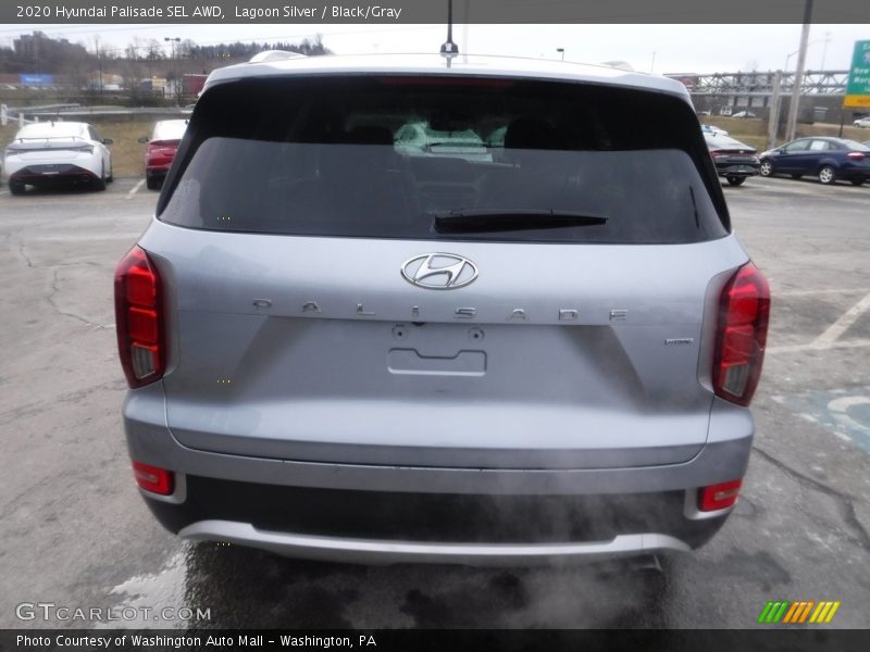 Lagoon Silver / Black/Gray 2020 Hyundai Palisade SEL AWD