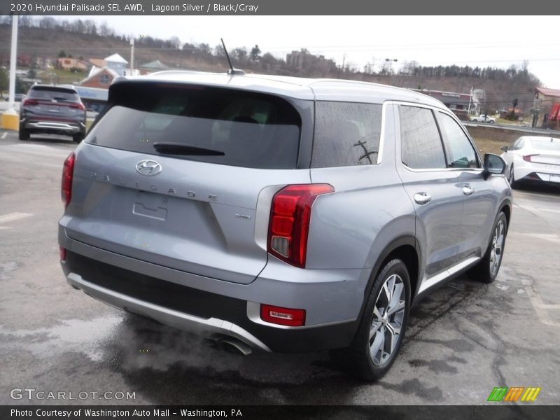 Lagoon Silver / Black/Gray 2020 Hyundai Palisade SEL AWD