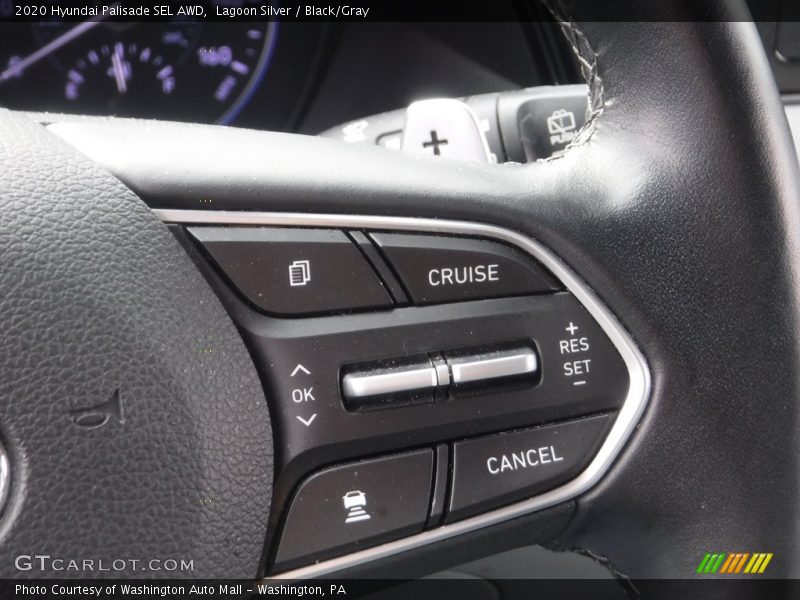 Lagoon Silver / Black/Gray 2020 Hyundai Palisade SEL AWD