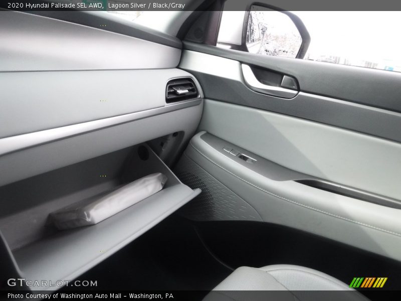 Lagoon Silver / Black/Gray 2020 Hyundai Palisade SEL AWD