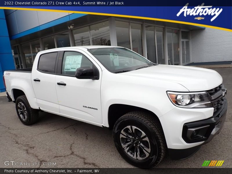 Summit White / Jet Black 2022 Chevrolet Colorado Z71 Crew Cab 4x4