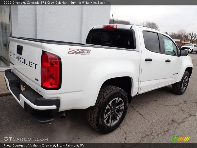 Summit White / Jet Black 2022 Chevrolet Colorado Z71 Crew Cab 4x4