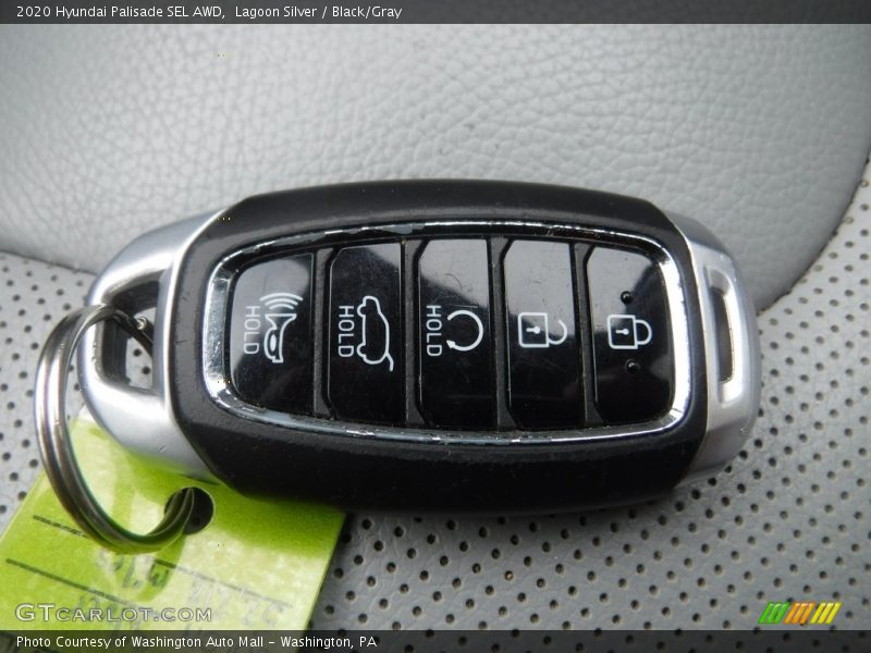 Lagoon Silver / Black/Gray 2020 Hyundai Palisade SEL AWD