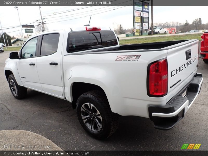 Summit White / Jet Black 2022 Chevrolet Colorado Z71 Crew Cab 4x4