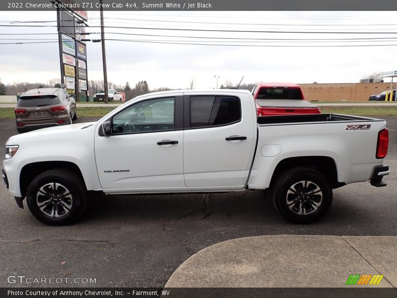 Summit White / Jet Black 2022 Chevrolet Colorado Z71 Crew Cab 4x4