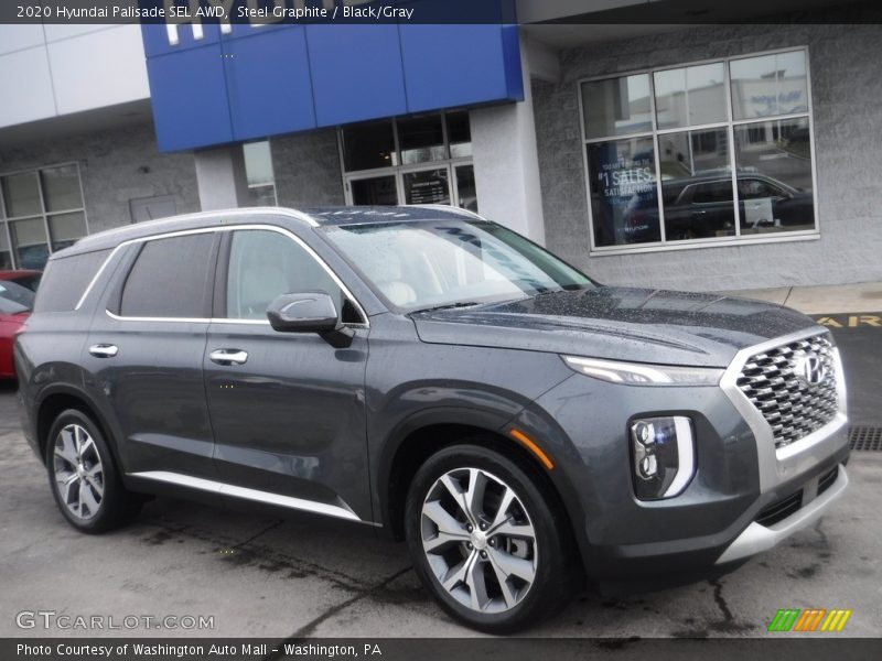 Steel Graphite / Black/Gray 2020 Hyundai Palisade SEL AWD