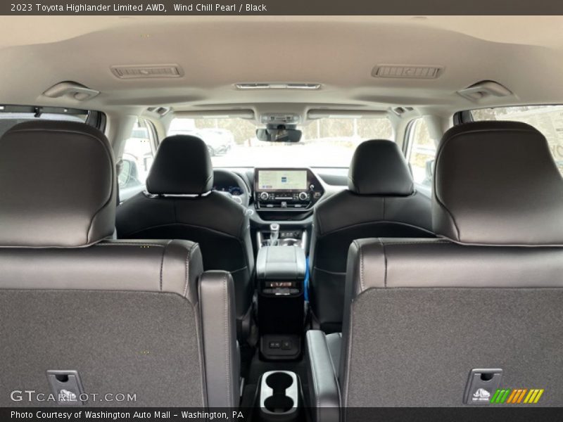 Wind Chill Pearl / Black 2023 Toyota Highlander Limited AWD