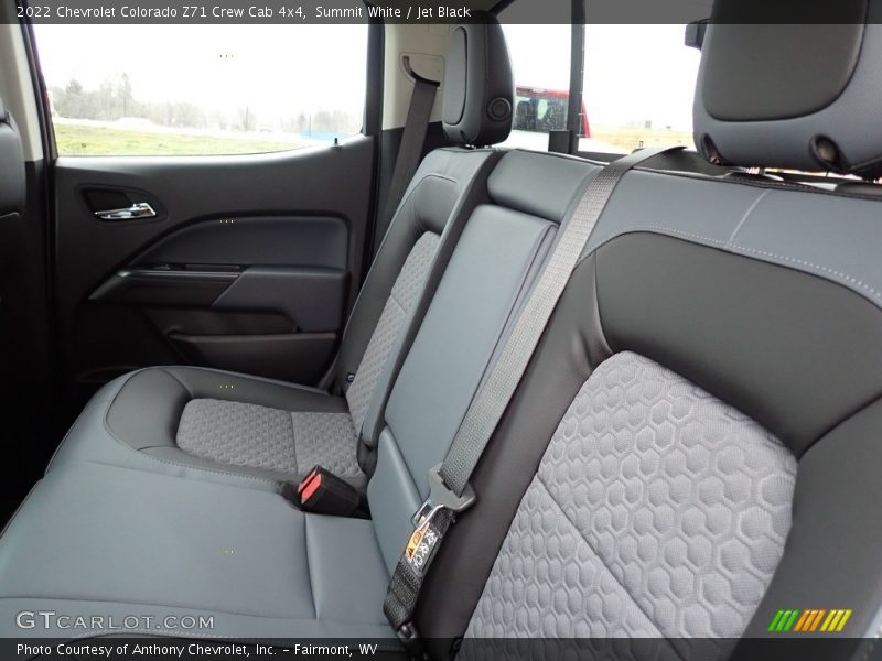 Rear Seat of 2022 Colorado Z71 Crew Cab 4x4