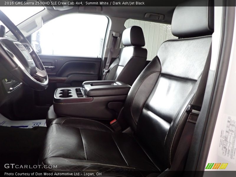 Summit White / Dark Ash/Jet Black 2016 GMC Sierra 2500HD SLE Crew Cab 4x4