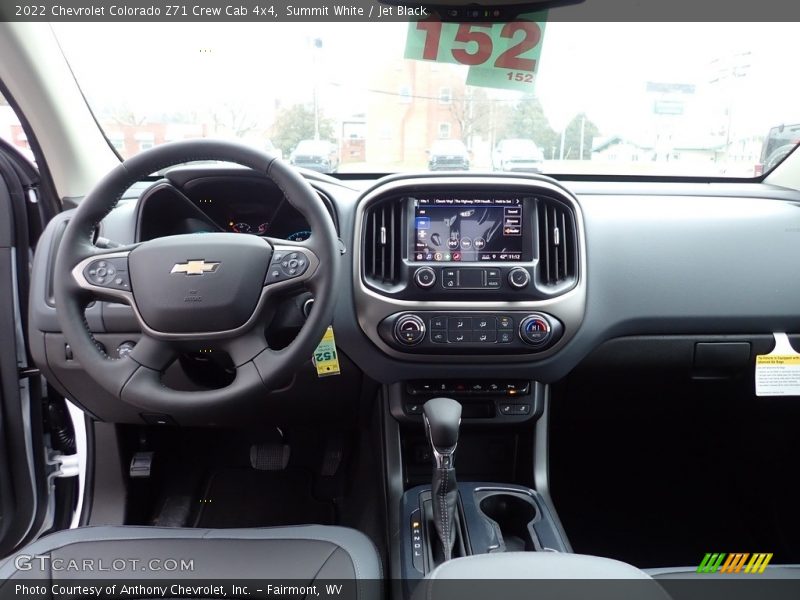 Dashboard of 2022 Colorado Z71 Crew Cab 4x4