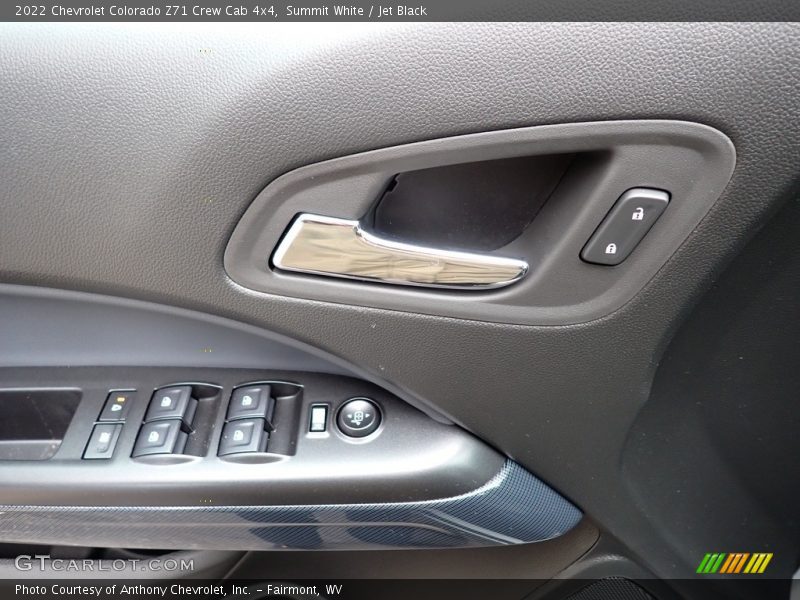 Door Panel of 2022 Colorado Z71 Crew Cab 4x4