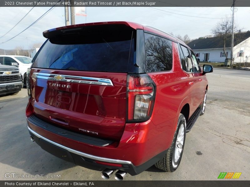 Radiant Red Tintcoat / Jet Black/Maple Sugar 2023 Chevrolet Tahoe Premier 4WD