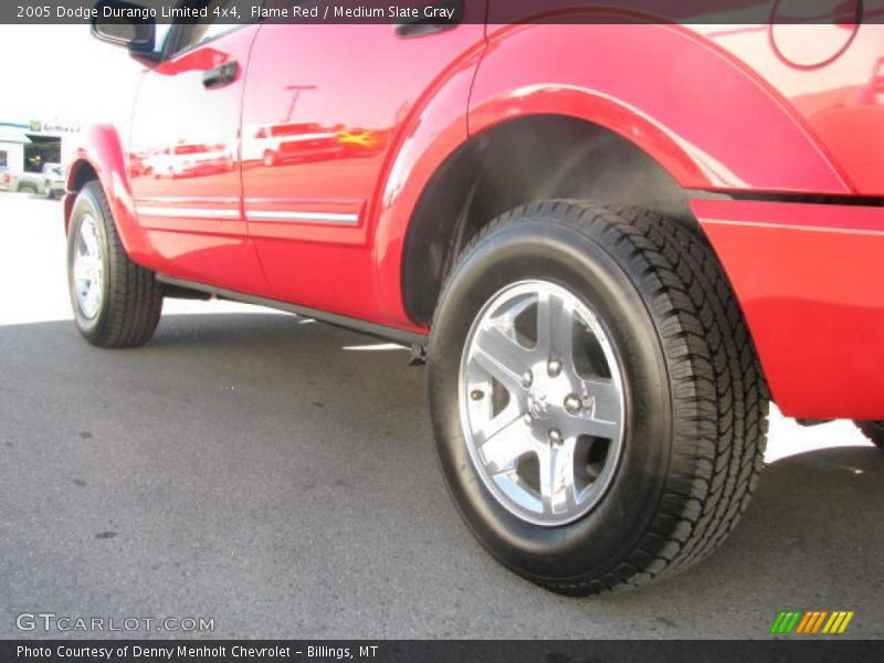 Flame Red / Medium Slate Gray 2005 Dodge Durango Limited 4x4