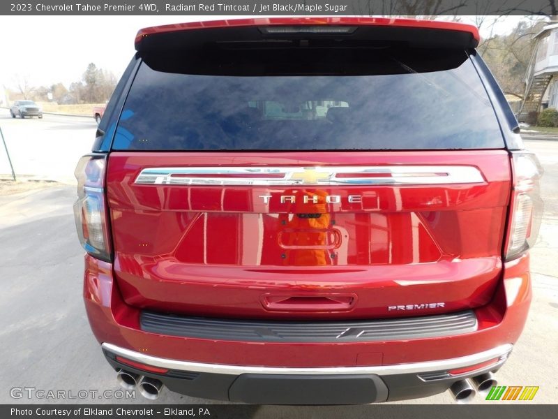 Radiant Red Tintcoat / Jet Black/Maple Sugar 2023 Chevrolet Tahoe Premier 4WD