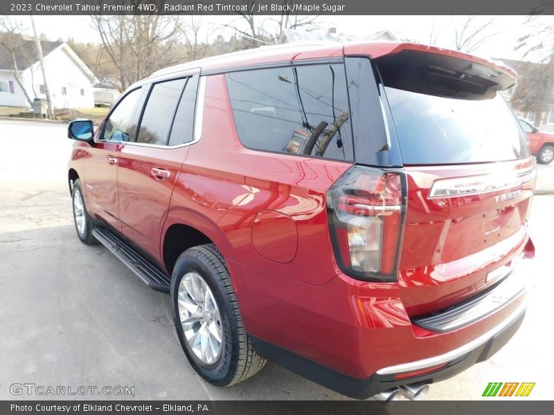 Radiant Red Tintcoat / Jet Black/Maple Sugar 2023 Chevrolet Tahoe Premier 4WD