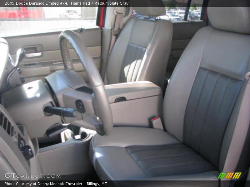 Flame Red / Medium Slate Gray 2005 Dodge Durango Limited 4x4