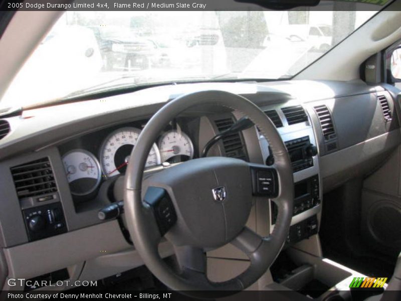 Flame Red / Medium Slate Gray 2005 Dodge Durango Limited 4x4