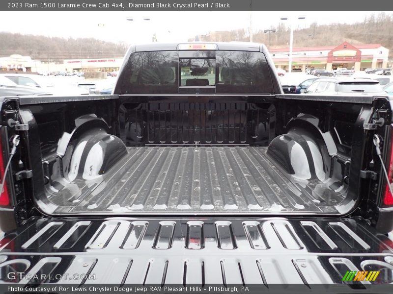 Diamond Black Crystal Pearl / Black 2023 Ram 1500 Laramie Crew Cab 4x4