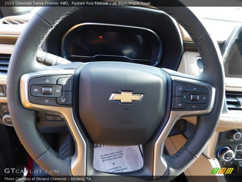  2023 Tahoe Premier 4WD Steering Wheel