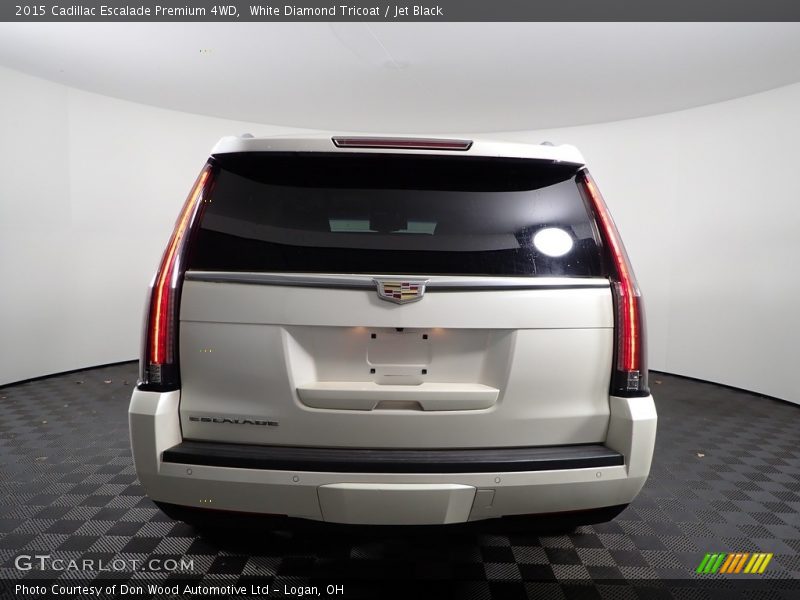 White Diamond Tricoat / Jet Black 2015 Cadillac Escalade Premium 4WD