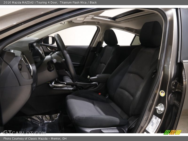 Titanium Flash Mica / Black 2016 Mazda MAZDA3 i Touring 4 Door