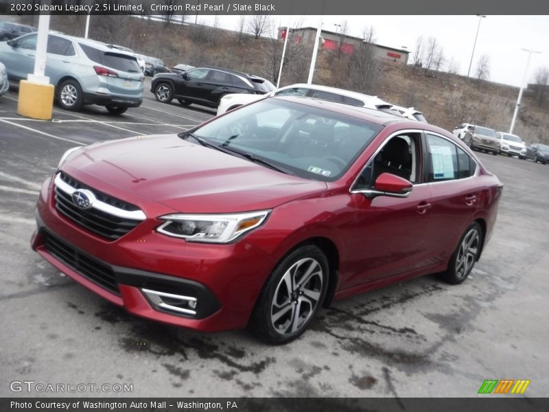Crimson Red Pearl / Slate Black 2020 Subaru Legacy 2.5i Limited