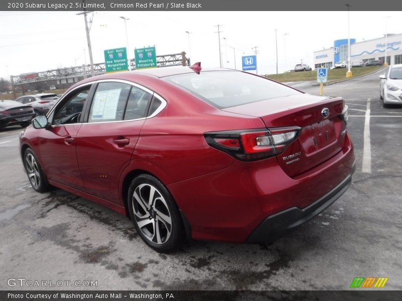 Crimson Red Pearl / Slate Black 2020 Subaru Legacy 2.5i Limited