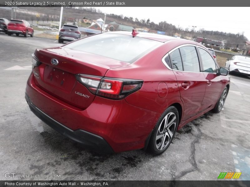 Crimson Red Pearl / Slate Black 2020 Subaru Legacy 2.5i Limited