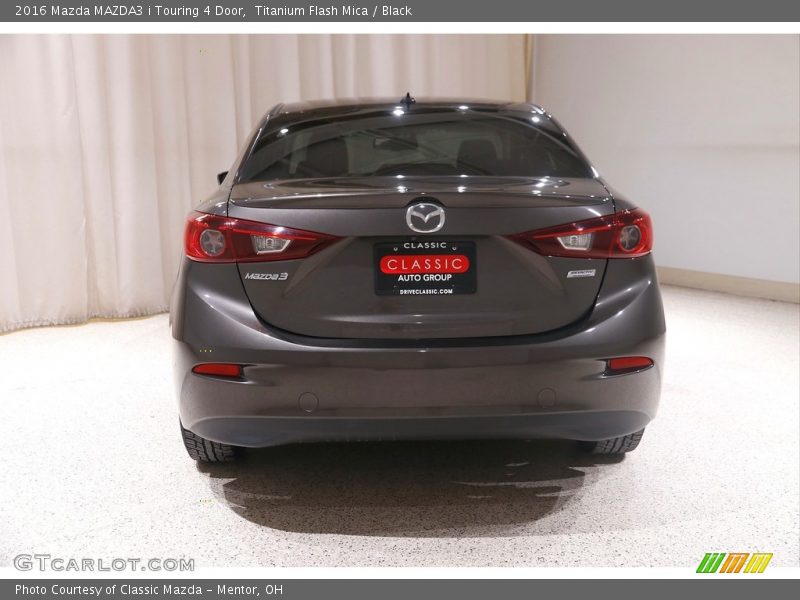 Titanium Flash Mica / Black 2016 Mazda MAZDA3 i Touring 4 Door