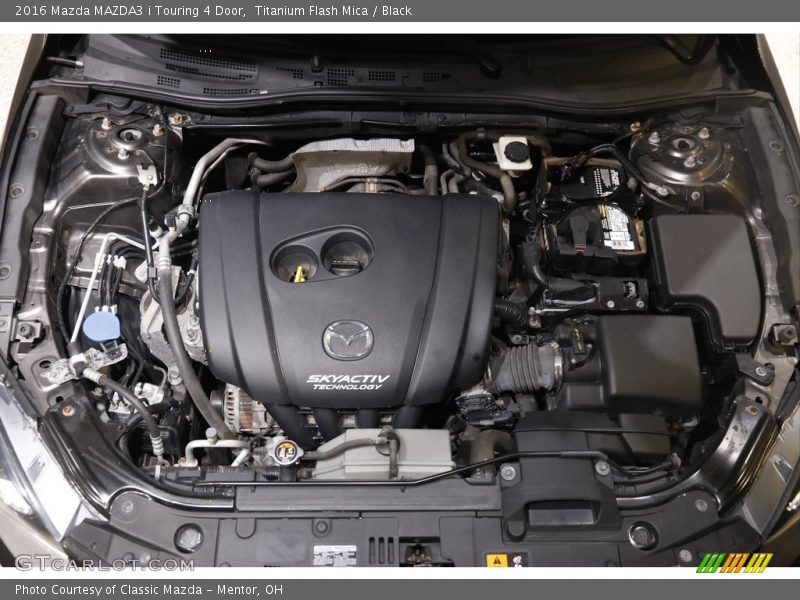  2016 MAZDA3 i Touring 4 Door Engine - 2.0 Liter SKYACTIV-G DI DOHC 16-Valve VVT 4 Cylinder