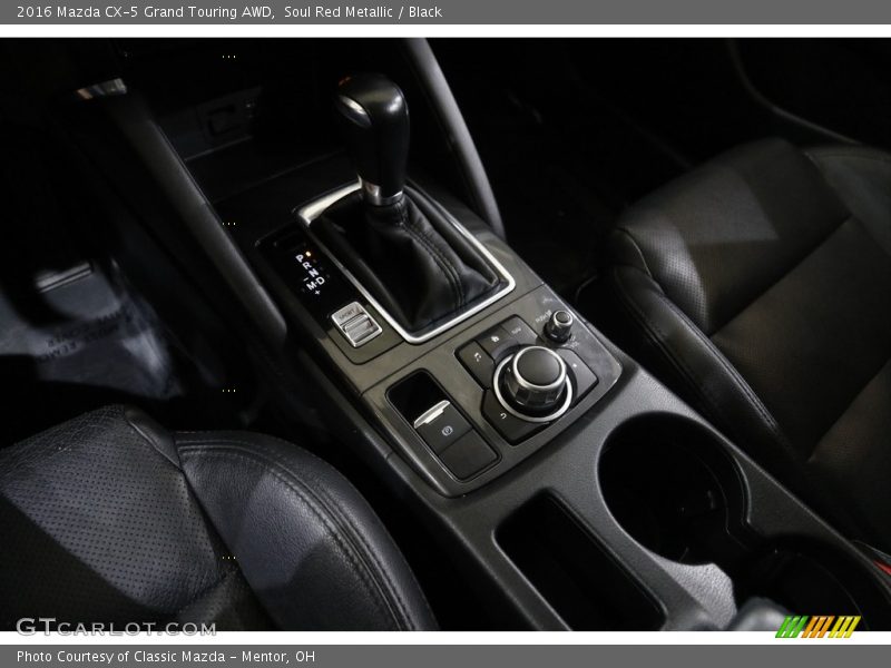 Soul Red Metallic / Black 2016 Mazda CX-5 Grand Touring AWD