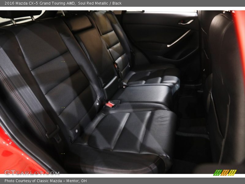 Soul Red Metallic / Black 2016 Mazda CX-5 Grand Touring AWD