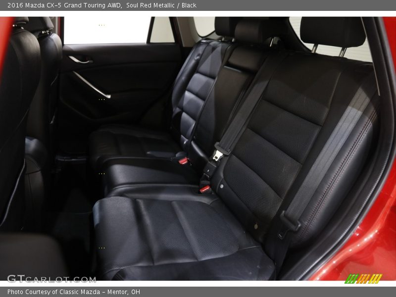 Soul Red Metallic / Black 2016 Mazda CX-5 Grand Touring AWD