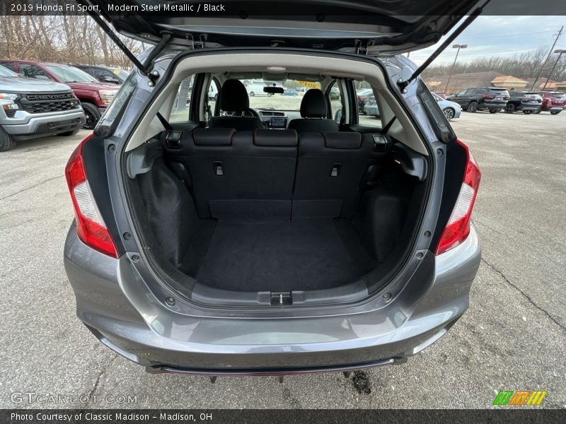 Modern Steel Metallic / Black 2019 Honda Fit Sport