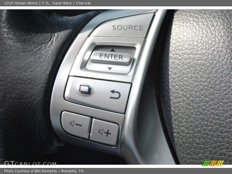 Super Black / Charcoal 2016 Nissan Altima 2.5 SL