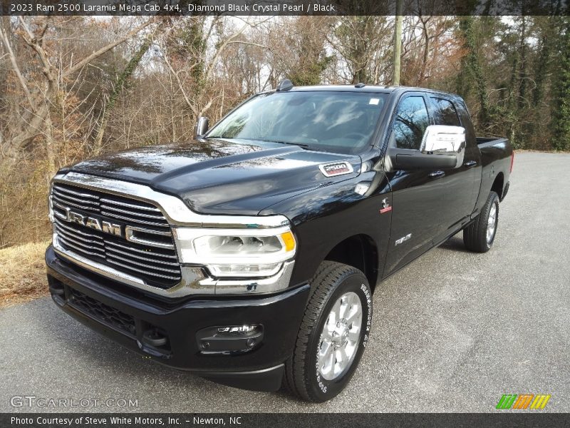  2023 2500 Laramie Mega Cab 4x4 Diamond Black Crystal Pearl